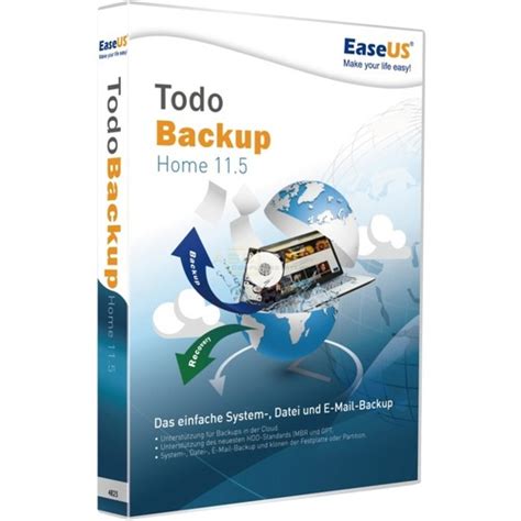 easeus to do backup home 11.5